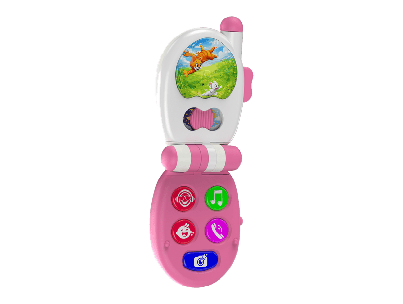 Musical Flip Phone – Pink