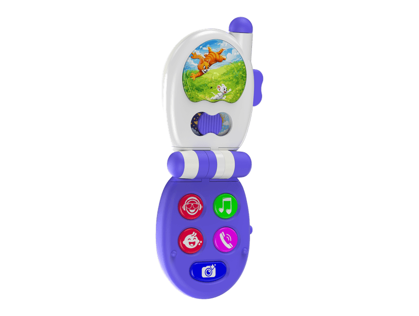 Musical Flip Phone – Purple